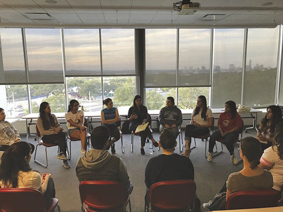 The discussion honed in on ways to maintain mental health in the Latino community