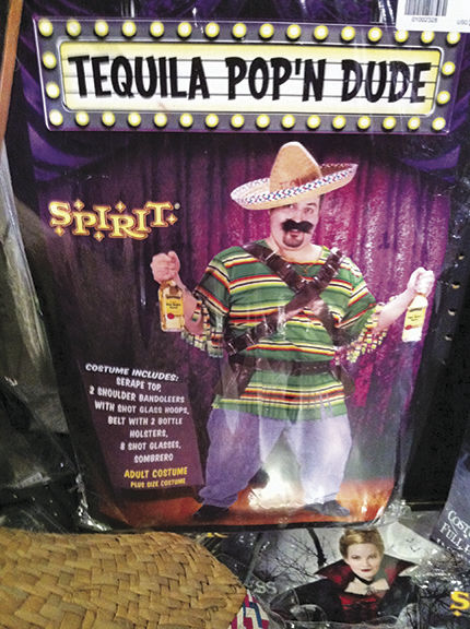 Tequila popn dude is one of many offensive Halloween costumes.