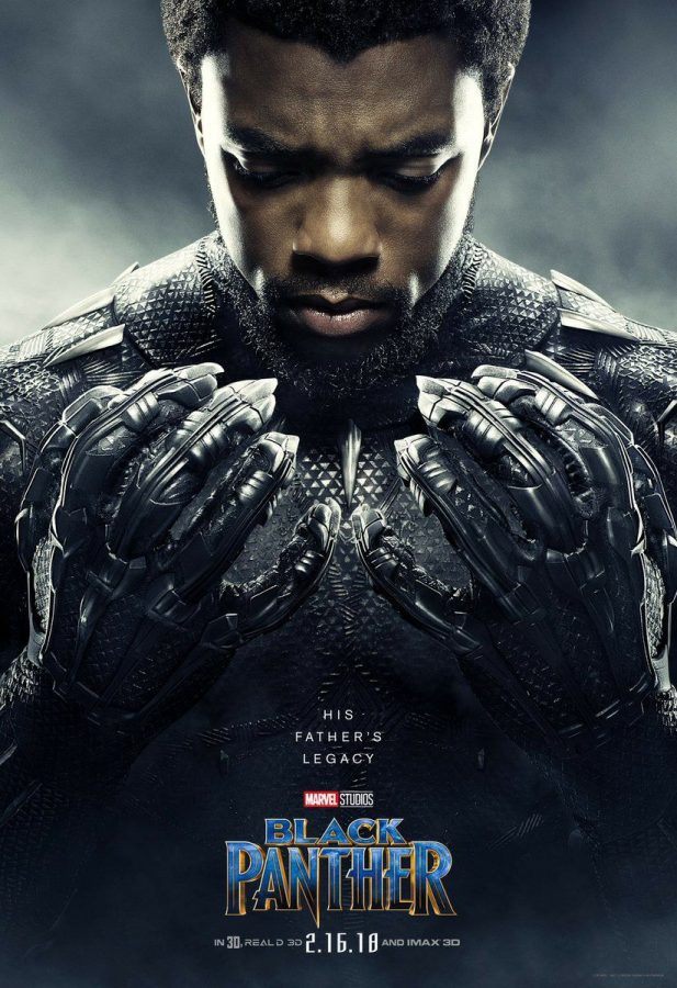Chadwick Boseman portrays King TChalla, the Black Panther.