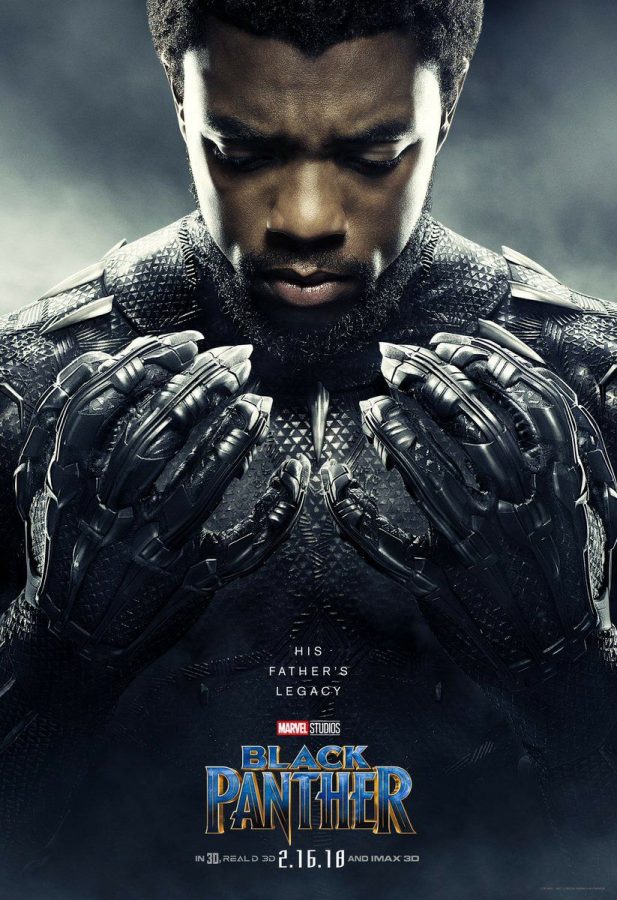 Chadwick Boseman portrays King T'Challa, the Black Panther.