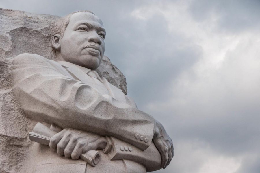 The original meaning of Rev. Martin Luther King Jr.'s quote in the ad was to condemn capitalism and materialism. 