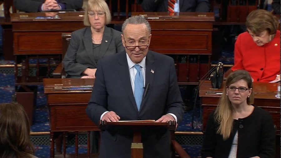 Sen. Chuck Schumer (D-New York) argues that democratic candidates need to make sentiments into policy. 