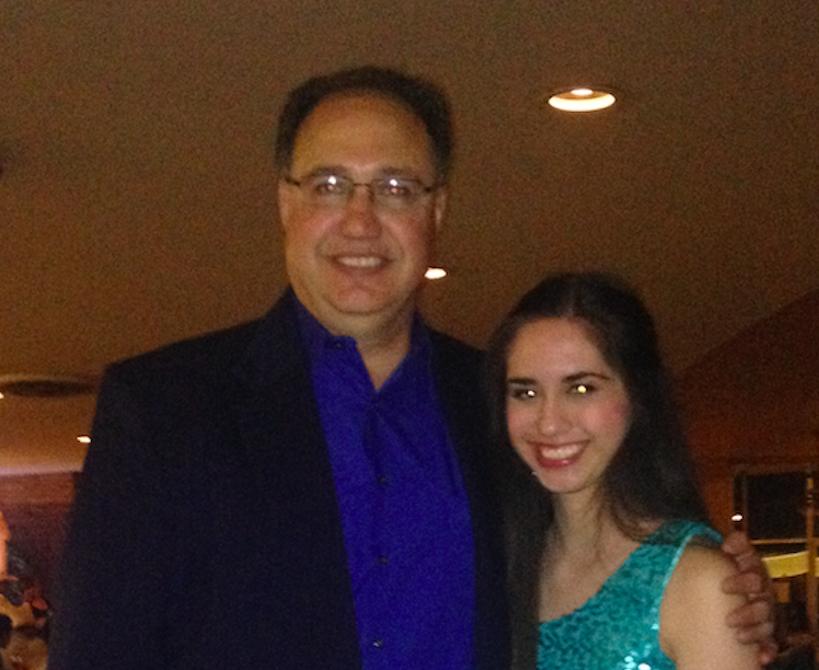 Joel “Joey” A. Gonzalez with Amanda Gonzalez at a family friend’s daughter’s quinceañera in 2014.