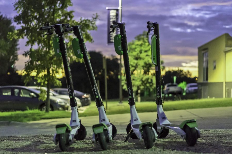 “As of right now, the only dockless mobility service that is allowed on campus is the Pace bikes,” according to the head of University Operations, Scott Burnotes.