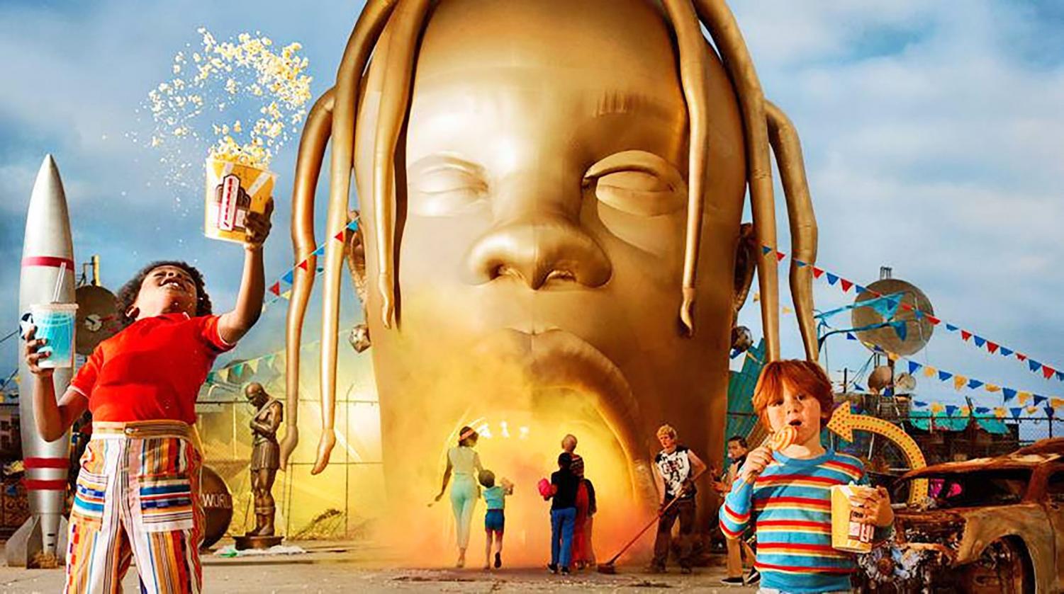 Psychedelic aesthetic, features thrive in ‘Astroworld’
