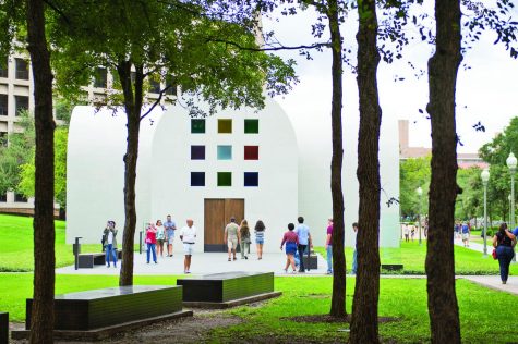 You can find Ellsworth Kelly's "Austin" at the Blanton Museum of Art.