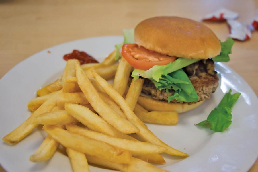 The burger received good reviews from vegans, meat eaters.