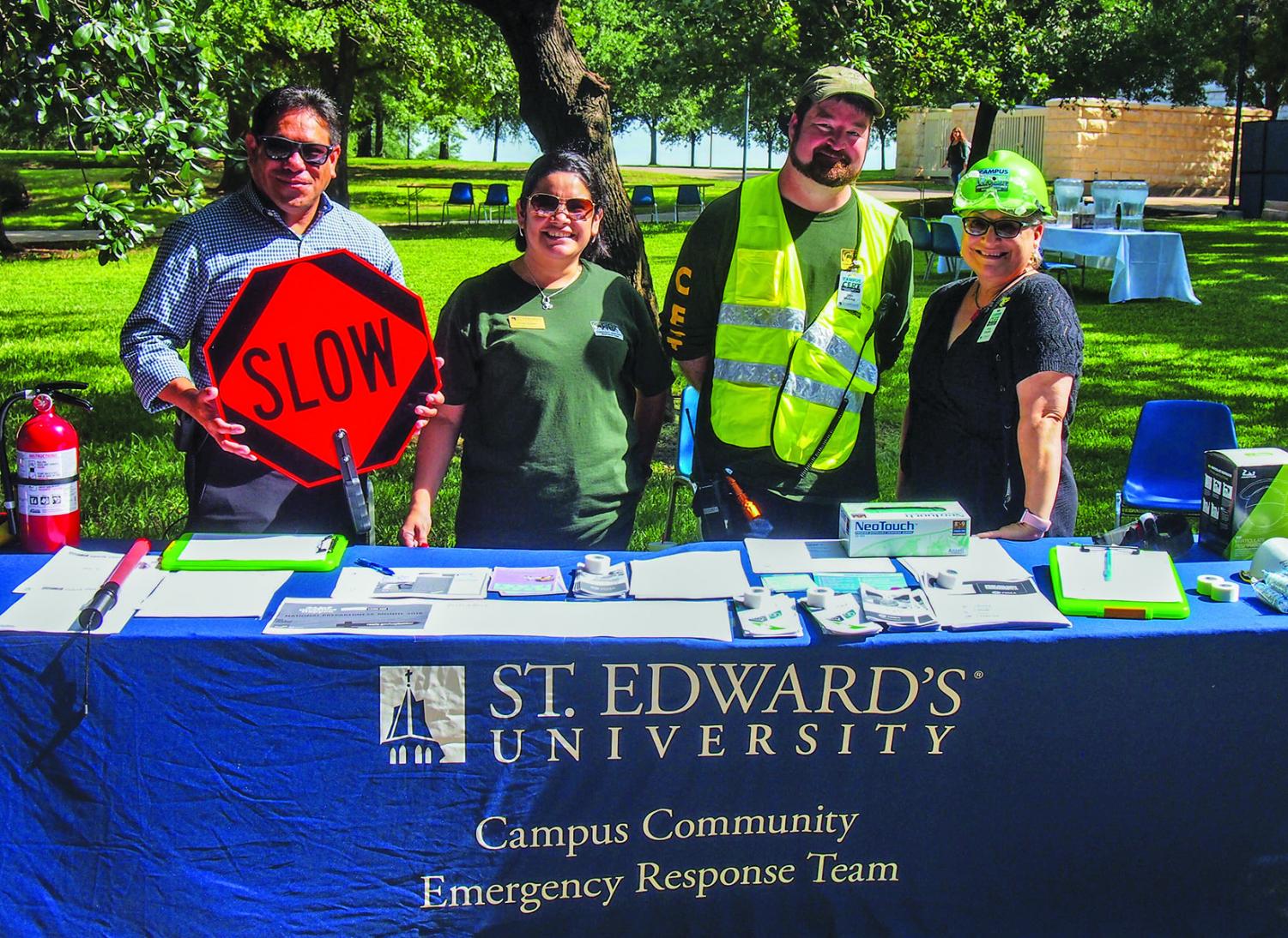 The safety fair addressed issues of disaster preparedness, fire safety and many others.