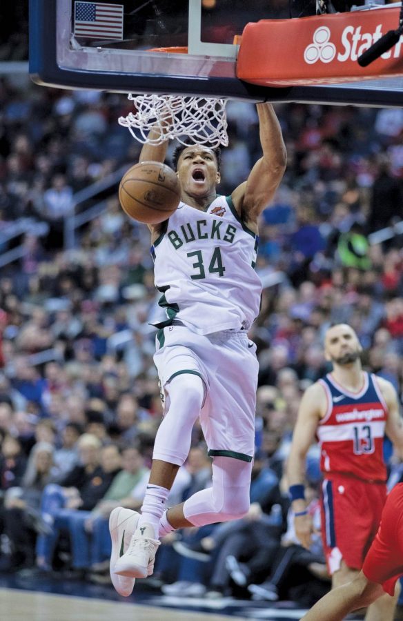 Giannis Antetokounmpo is an early favorite to win MVP.