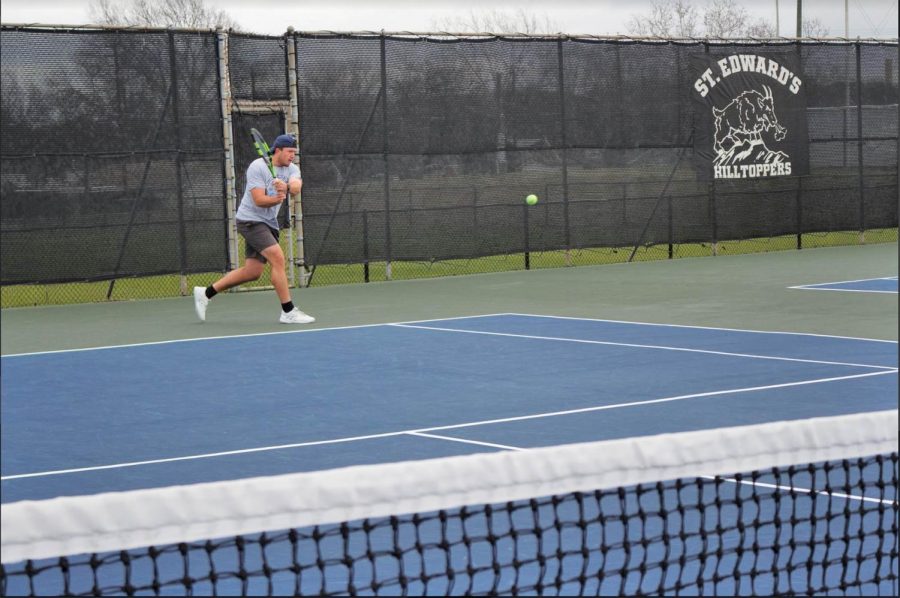 Senior Chase Morehouse currently has an SEU career 22-10 singles record.