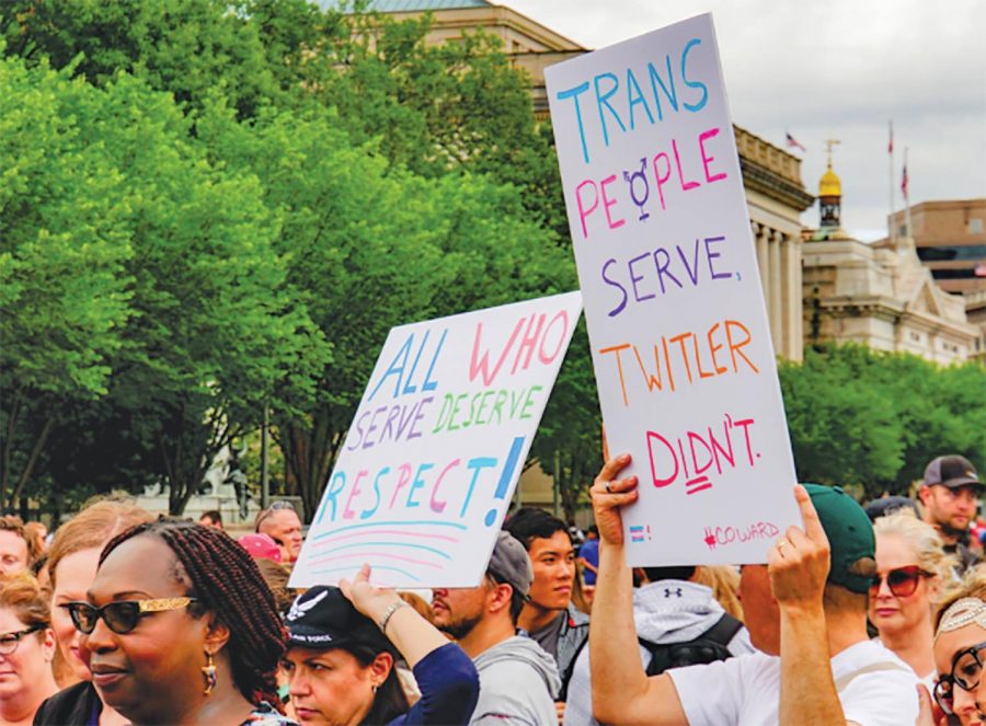 The LGBTQ+ community was outraged by the new transgender military ban implemented last Tuesday. 