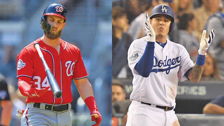 Bryce+Harper+%28left%29+and+Manny+Machado+%28right%29+headline+MLB+free-agents.