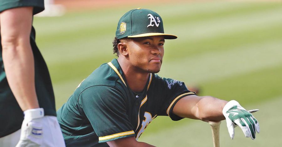 Kyler+Murray+was+selected+ninth+overall+by+the+Oakland+As+in+the+2018+MLB+draft.+