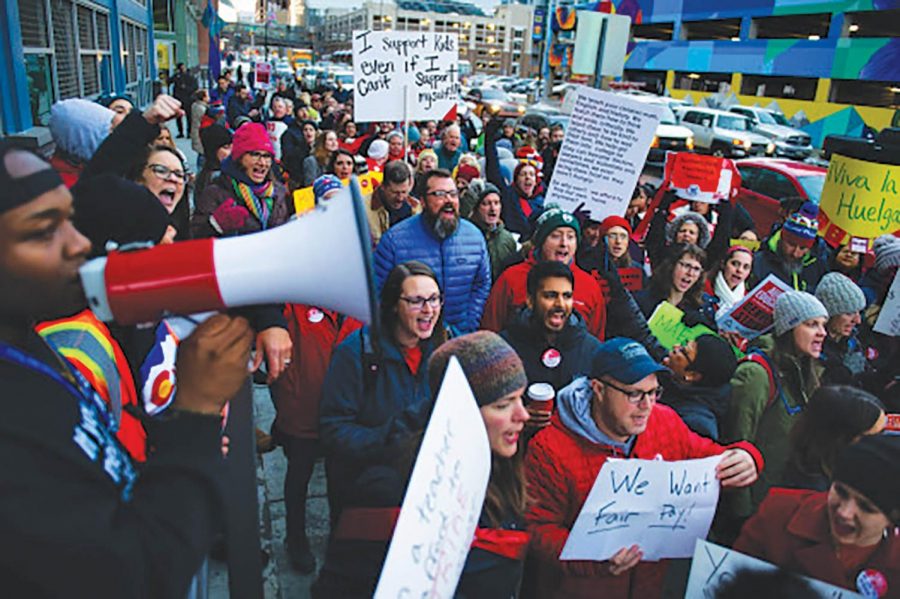 The teachers' union is set to meet with Governor Jared Polis one last time before the state intervenes in possible strike.