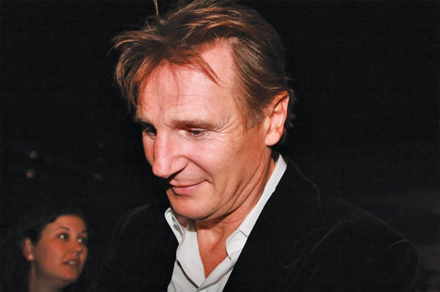 Neeson took two hour long power walks a day and talked through the issue with friends to help him.