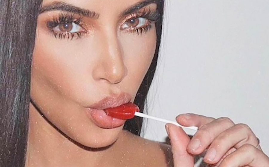 Kim Kardashian promoted appetite suppressant lollipops to much controversy last May.