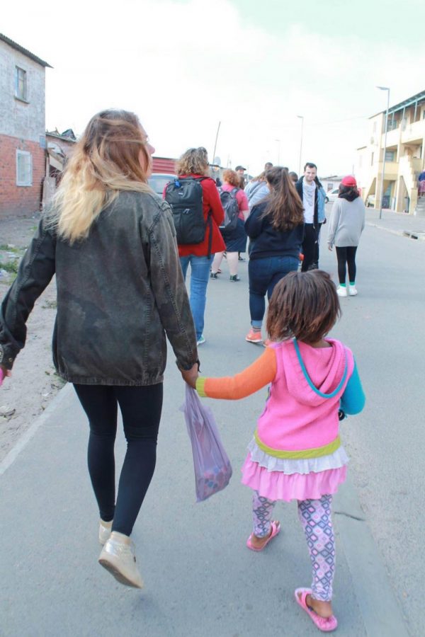 St. Edward's students studied abroad in Cape Town in 2016. The program focused on reducing violence amongst youth.