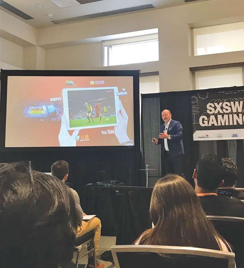 Peter+Moore+speaks+at+SXSW+about+the+direction+that+sports+is+heading+and+how+gaming+would+play+a+part+in+that.