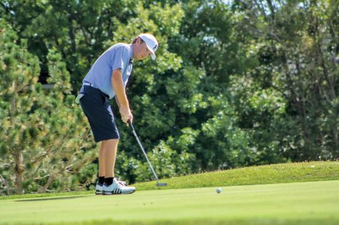 Junior transfer Ryan McGinley has been solid in his first year with the SEU men’s golf team.