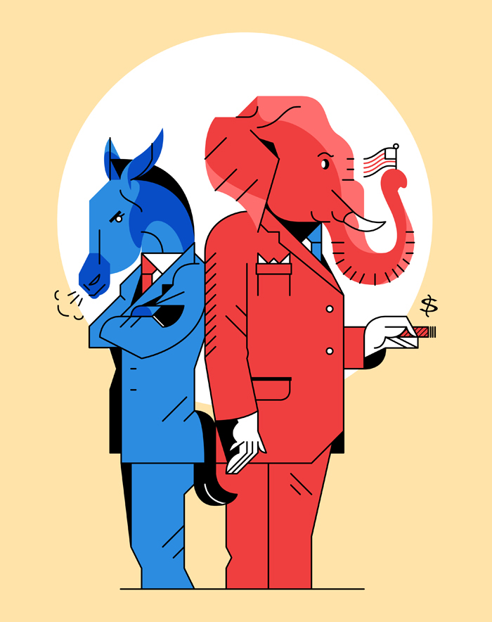 Trump's chances of being reelected are going down as we learn more about the Democratic candidates. Top contenders in the Democratic primaries appear to be Joe Biden, Elizabeth Warren, and Bernie Sanders.
