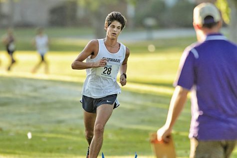 Joshua Akin led the way for the Hilltoppers at the team’s first race of the season with a time of 16:23.89. Akin says he’s looking forward to working with his teammates to improve.