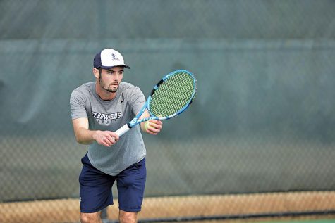 With a perfect 3-0 record, Chase Bartlett helped SEU gather a total of 17 wins at the Midlothian Invitational. Their next meet is in October.