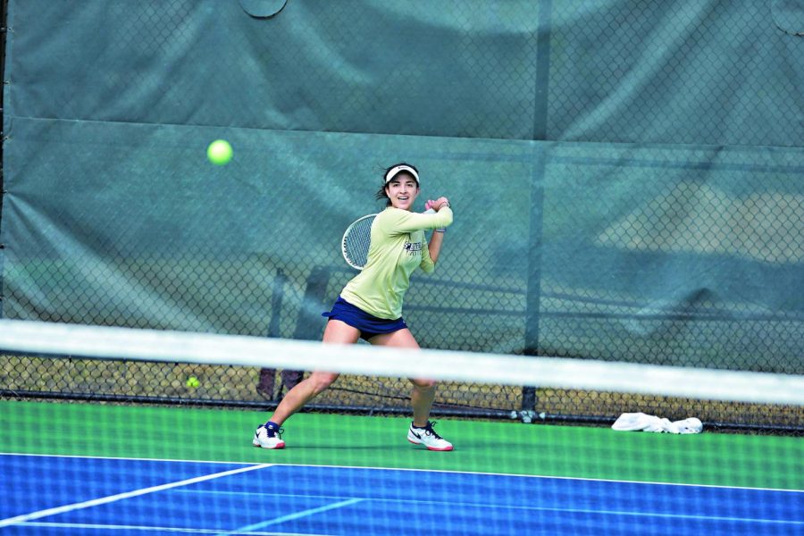 Pao Carpio left her mark on the women’s tennis program as her athletic legacy led to national recognition. 