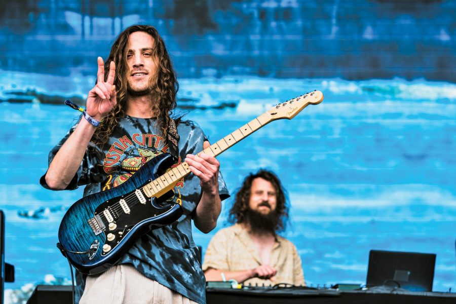 Music duo Hippie Sabotage includes siblings Jeff (left) and Kevin (right) Saurer. The two started playing music professionally back in 2005. 

