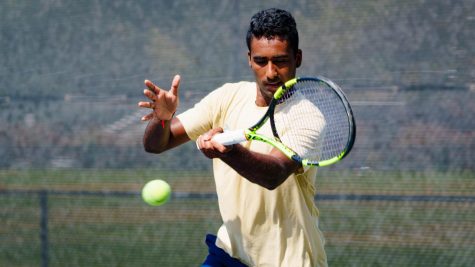 Entering as No. 3 seed in singles draw in the national semifinals, Anish Sriniketh concluded an impressive fall season.