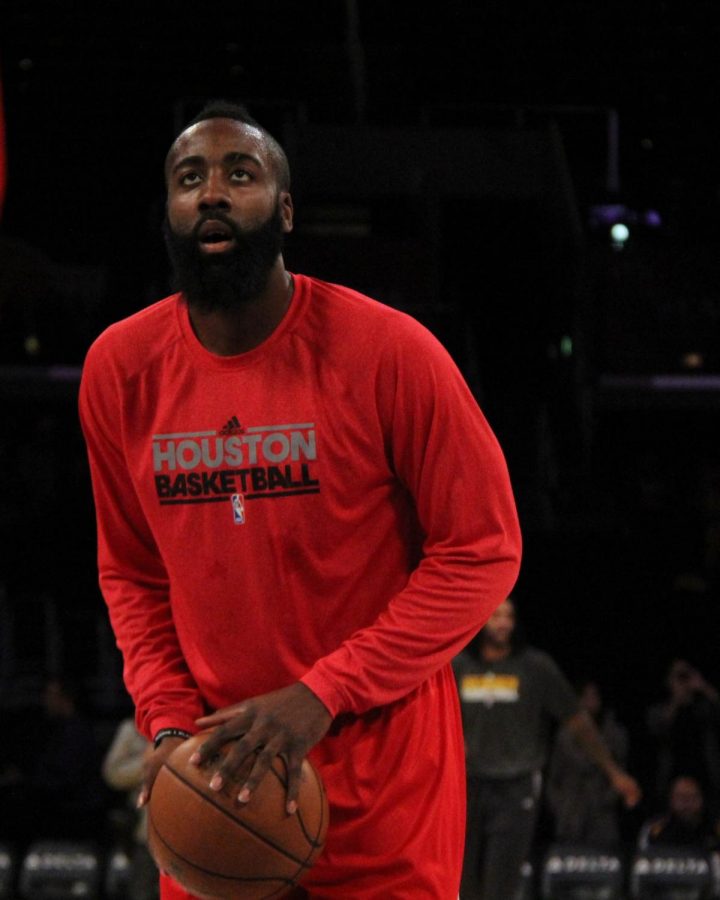 Houston Rockets All-Star James Harden apologizes for the team's recent controversy with China. 