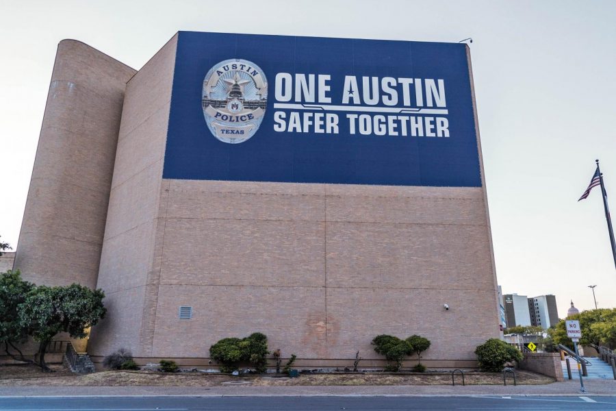 The Austin Police Department headquarters is located in Downtown Austin on East 8th Street.