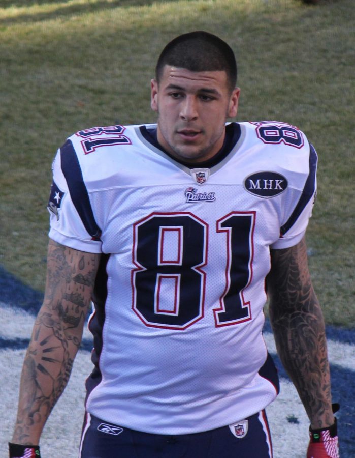 During the 2013 off-season, Hernandez was charged for the murder of semi-professional player Odin Lloyd, who was dating the sister of Hernandezs fiancée.