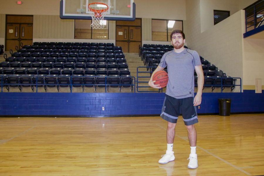 Junior guard Ryan Garza has served as a 3-point specialist off the bench for the Hilltoppers and is shooting a career-high 44% from beyond the arc this season. In his career-high performance against UT Permian Basin, Garza drained six 3-pointers.