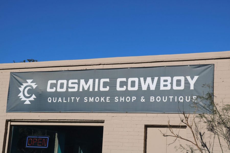 Currently, the sale of CBD is legal in Texas, while the sale of marijuana remains illegal. Cosmic Cowboy is a smoke shop and boutique on South Congress Avenue that sells a variety of CBD products and smoking accessories.