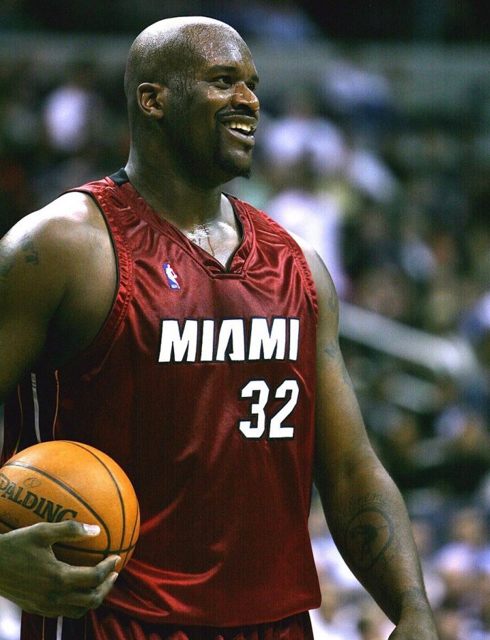 NBA legend Shaquille O’Neal’s strength in scoring and defense are defining attributes of the center’s Hall of Fame career. During their championship season in 2006, O’Neal averaged 20 points and 9.2 rebounds for the Miami Heat.