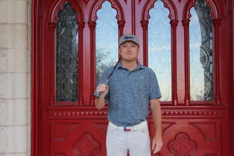 Ryan McGinley is a key member of the men’s golf program on the Hilltop. The team entered the season with a national ranking of 18 and will compete in Oklahoma this week.