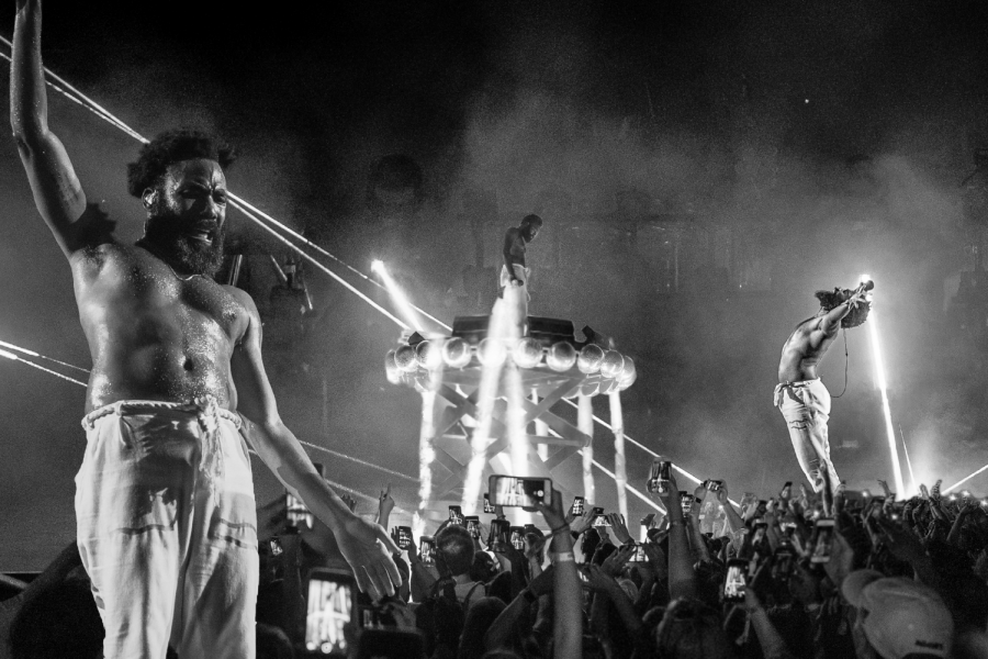 Childish Gambino performs during his This Is America tour. The tour concluded during Austin City Limits weekend two.