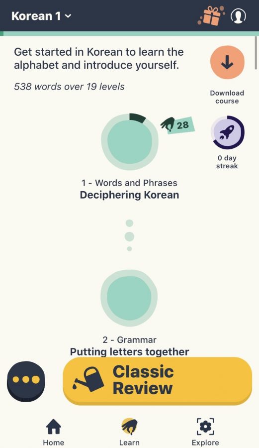 An example of how Memrise introduces learners to their new language. Memrise has an average rating of 4.8 out of five stars on the app store.