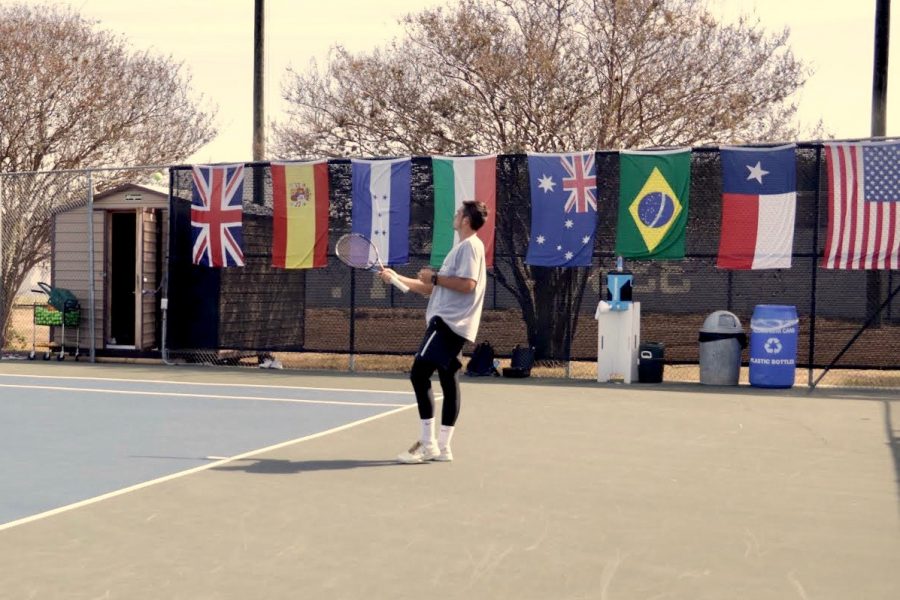 In their recent match against St. Mary’s, junior Luis Diaz earned a 6-2 victory in his doubles match with senior teammate Zac Robinson. Diaz and the rest of the Hilltoppers have earned a No. 2 national ranking with their impressive season start.