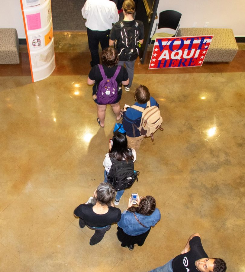 In Texas, the turnout for voters during Super Tuesday rose from more than 1.4 million. St. Edward’s set up voting stations in Jones Auditorium which was open to the Austin community.