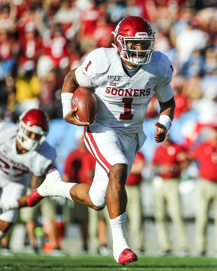 As one of the more intriguing prospects heading into the draft, former OU quarterback Jalen Hurts was surprisingly taken by the Eagles despite them already having their franchise quarterback in Carson Wentz. 