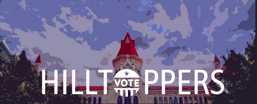 Hilltopper's Vote promotes 2020 election coverage in the newsroom. The coverage will focus on what the St. Edward's community looks for in candidates.