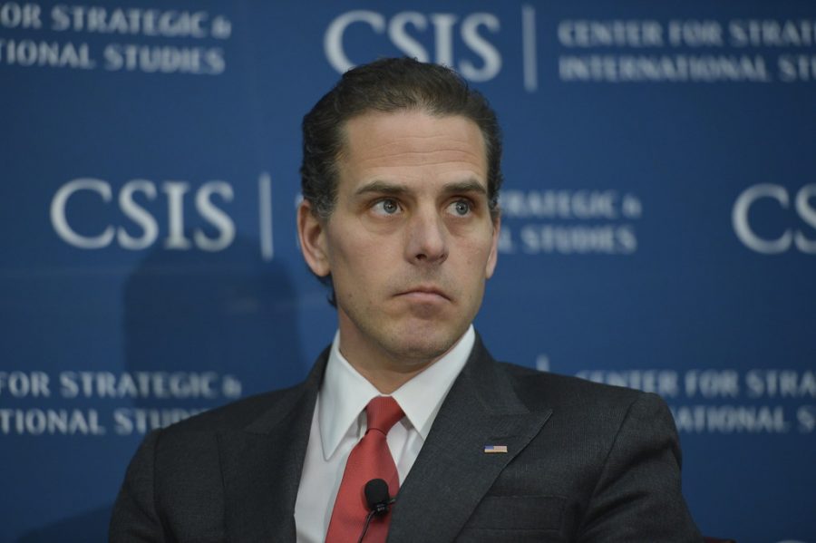 Picture of Hunter Biden at CSIS conference.
