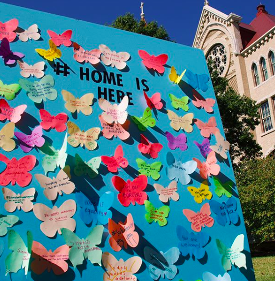 Many of St. Edwards Hispanic students fear their safety as a large demographic affected by the virus. Monarchs on the Hilltop is dedicated to creating a safe and inclusive community for undocumented students & students from mixed-status families as they cope with the pandemic. 