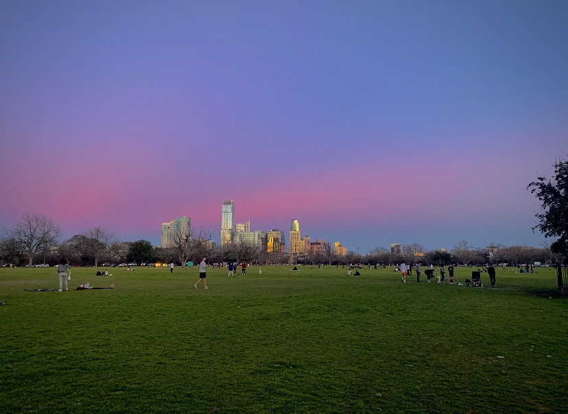 Zilker Park near downtown Austin is great place to spend Valentines Day with your significant other. During a pandemic, its difficult to find safe ways to celebrate.