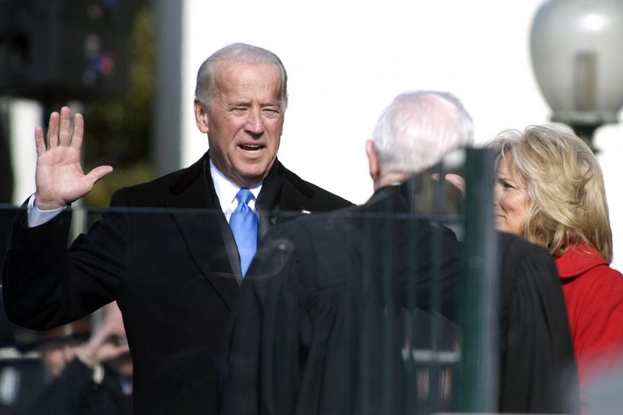 President+Biden+being+sworn+in+at+the+2021+presidential+inauguration.