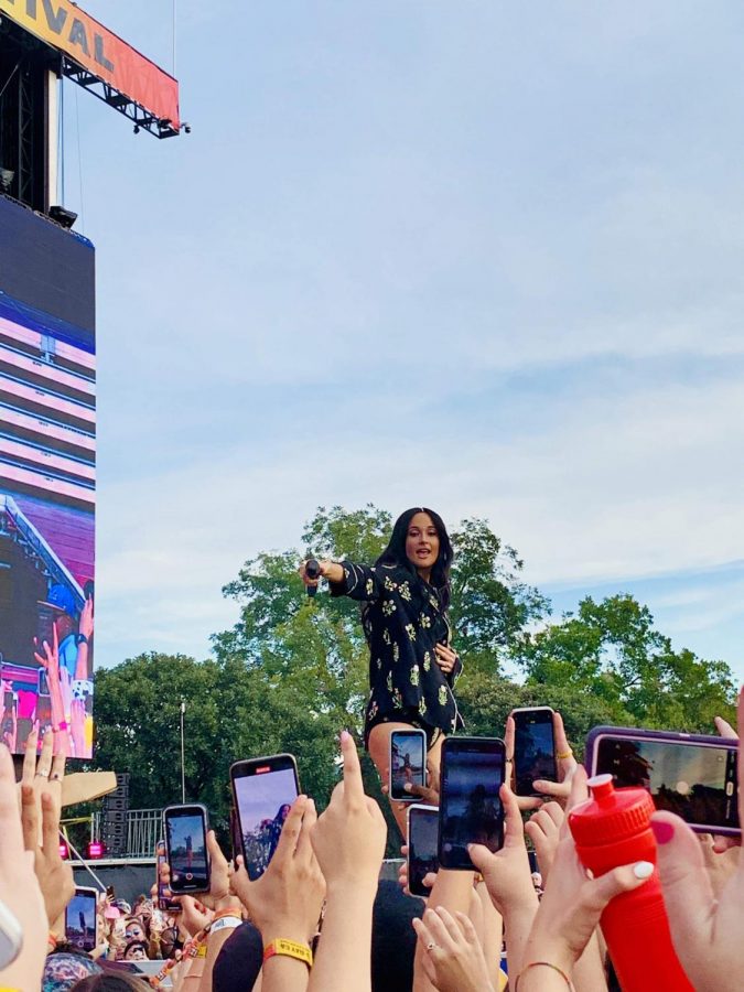 Kacey Musgraves performing at Austin City Limits in 2019.