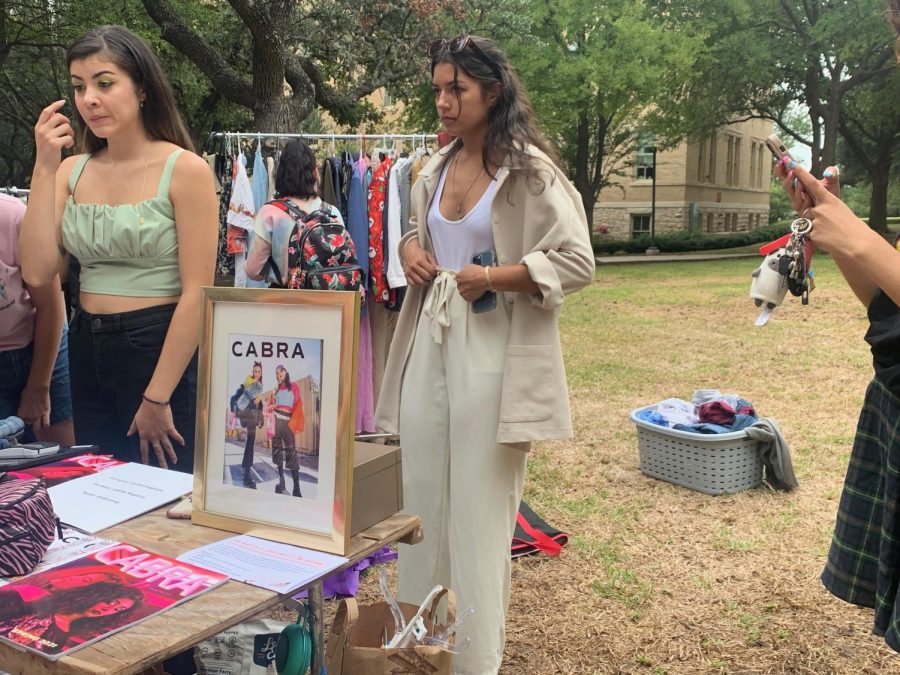 “With COVID we weren’t able to do much, so we are happy to be back,” senior and CABRA Co-Editor Jaelyn Velaro said. “We have lots of clothes so it’s nice to be able to give back. It’s also a great opportunity for us to try and sell our magazine and get our voices out.”