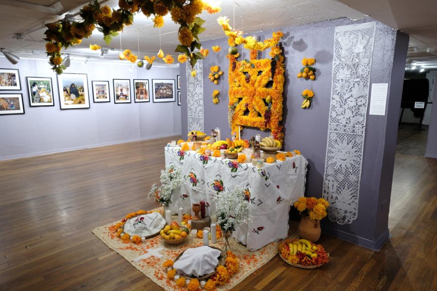 “Ofrenda Típica de Michoacán” and created by Maria Eugenia Flores