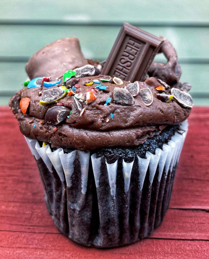 Some of the most popular fall flavors include pumpkin, apple and maple. Above is a Halloween-themed cupcake from Sugar Mamas Bakeshop. 